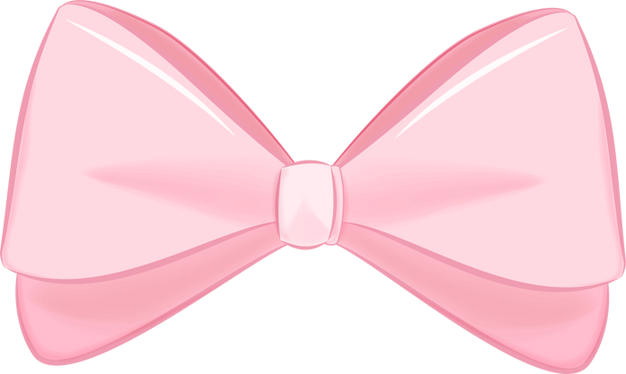 Pink Bow Illustration